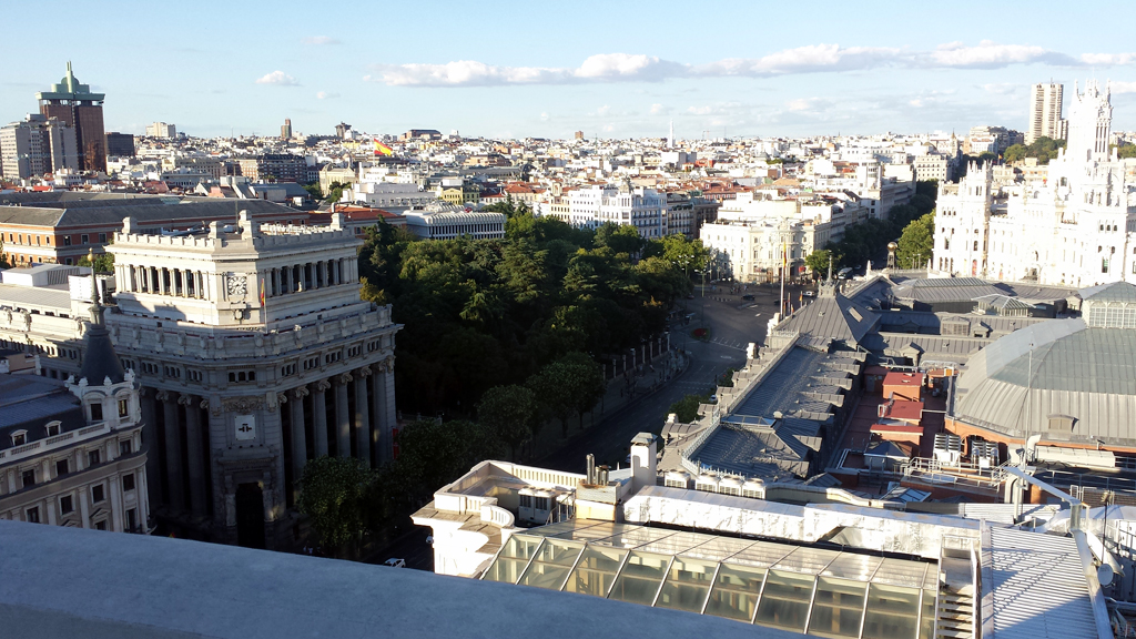 TERRAZA DEL CÍRCULO DE BELLAS ARTES-una de las terrazas en Madrid con unas de las mejores y más espectaculares vistas