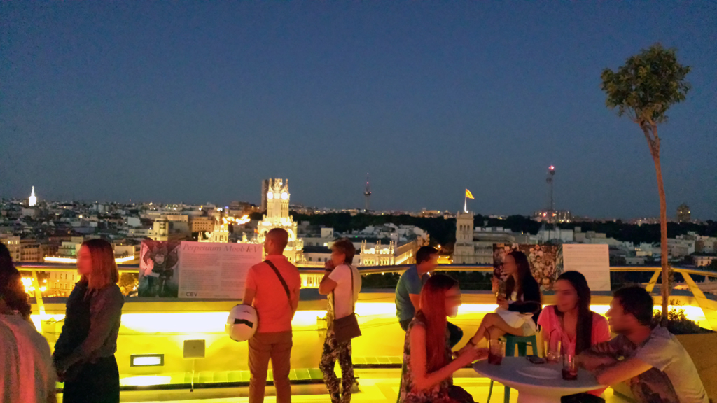 TERRAZA DEL CÍRCULO DE BELLAS ARTES-una de las terrazas en Madrid para contemplar el sunset