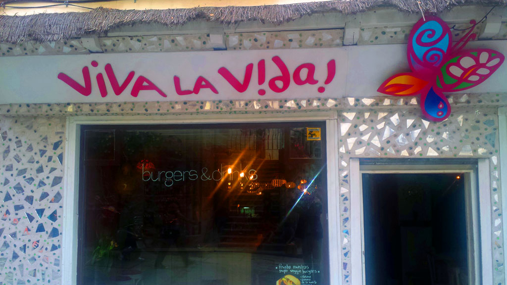 VIVA LA VIDA-un colorido restaurante vegetariano  en la Latina en Madrid
